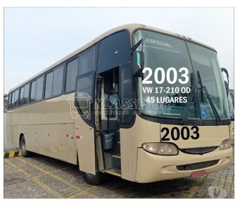 Ônibus Comil Campione 3.45 VW 17210 45LUG(COD.517) Ano 2003