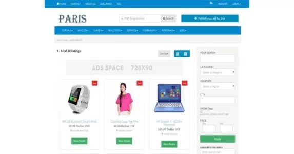 Paris Osclass Themes 3