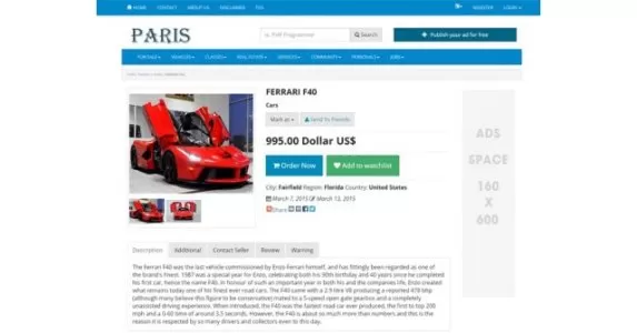 Paris Osclass Themes