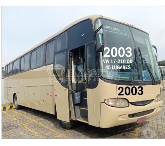 Ônibus Comil Campione 3.45 VW 17210 45LUG(COD.517) Ano 2003