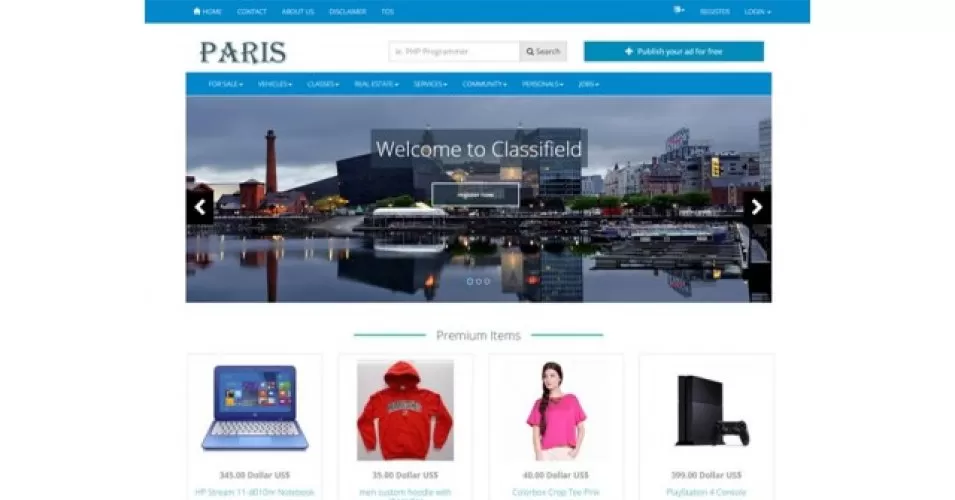 Paris Osclass Themes