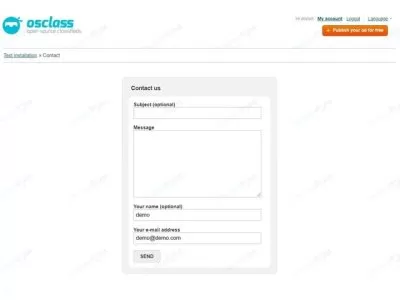 Modern Osclass Theme
