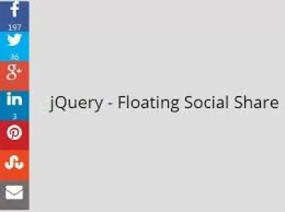 Floating social share