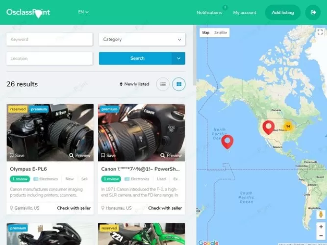 Stela Osclass Premium Theme