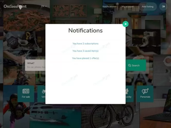 Stela Osclass Premium Theme