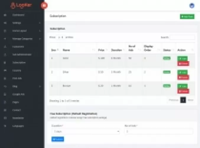 Subscription Based Classified Ads Script