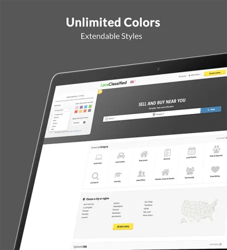 Classified Ads Web Application