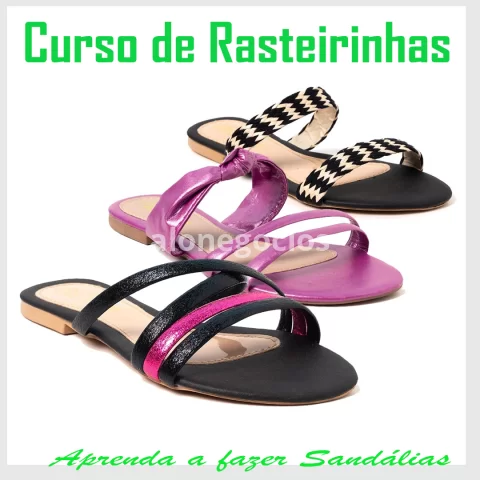 Curso de Rasteirinhas: Crie, Personalize e Venda!